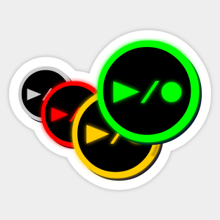 RC Loop Buttons Sticker